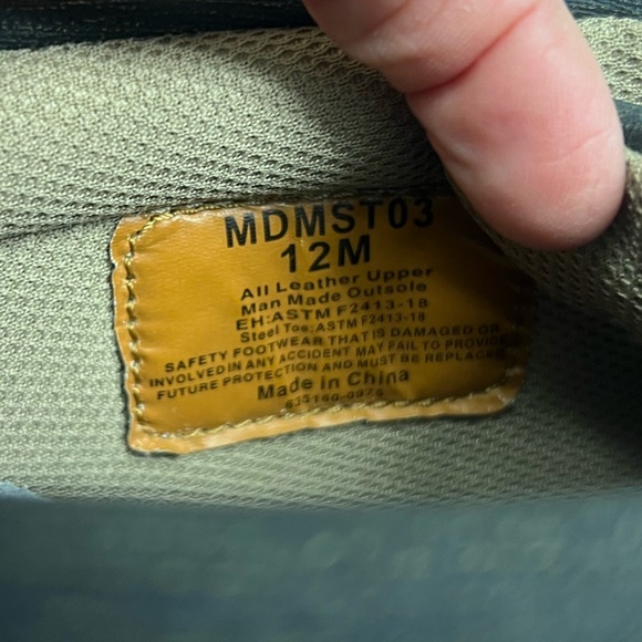 TWISTED X MEN'S WORK CHUKKA DRIVING SHOES - STEEL TOE - Picture 4 of 9